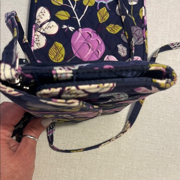 Vera Bradley Purple and Pink Quilted Crossbody Bags - Picture 9 of 17